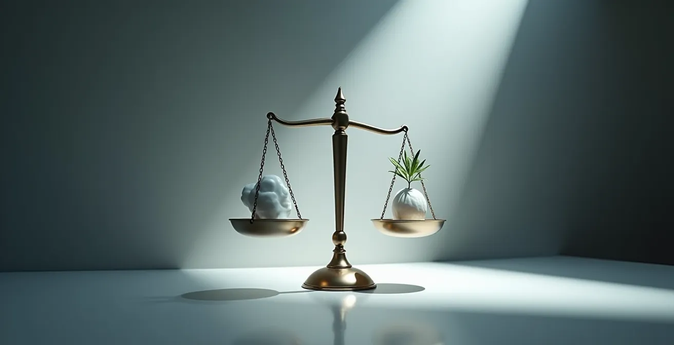 Table ronde sur l'éthique de l'IA avec des chercheurs québécois dans un environnement lumineux et moderne