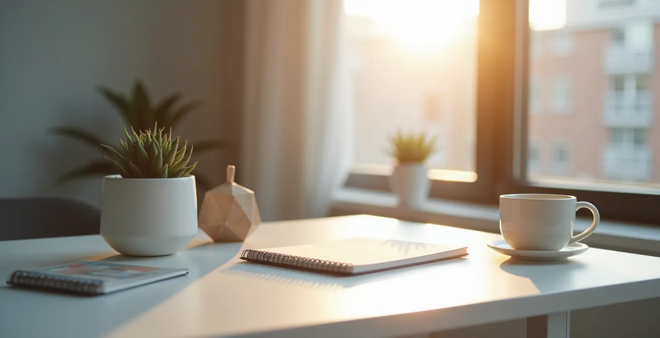 Espace de recherche d'emploi épuré et organisé