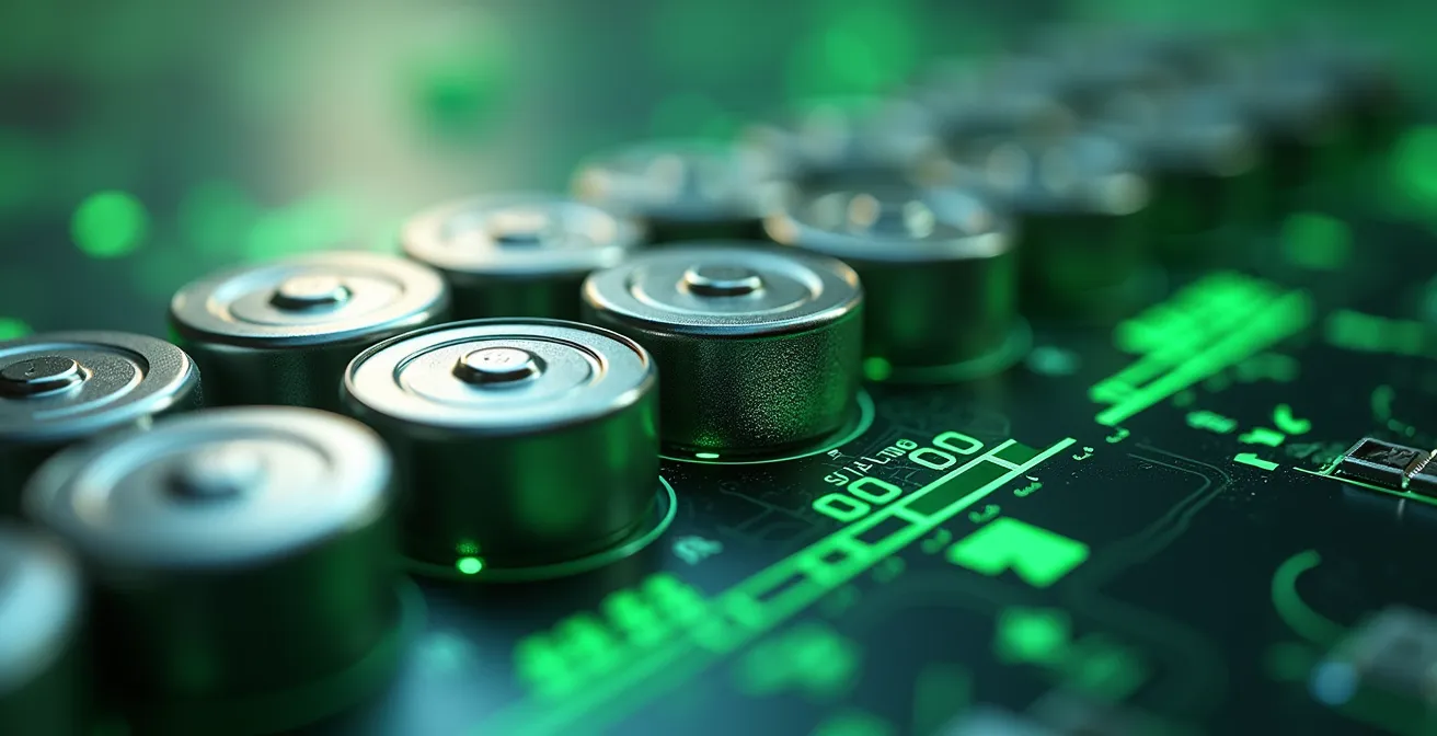 Laboratoire de recherche en énergie renouvelable avec panneaux solaires expérimentaux et batteries de nouvelle génération